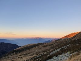 Morgenglühen im Wallis