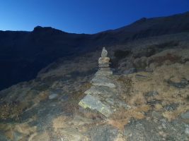 Den Wanderweg zur Alpe Lignasc erreicht!