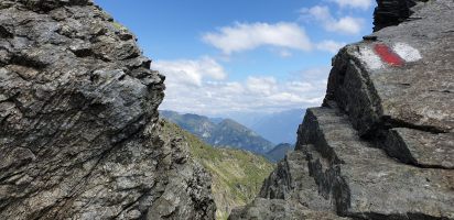 Blick zur Scíma di Visghéd