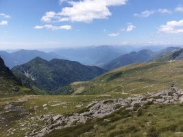 Über der Capanna Borgna