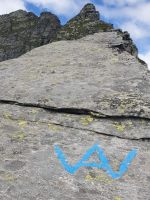 Der plattige S-Grat des Poncione di Piòta