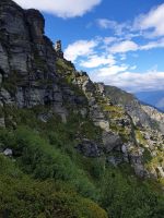 Bei Nässe ist die E-seitige Umgehung Scíma di Péüri heikel.