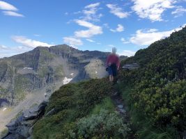 Am Ende der E-Flanke der Scíma di Péüri