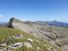 Irgendwo da hinten sind wir heute früh losgelaufen.