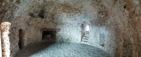 Im Erdgeschoss des Turms