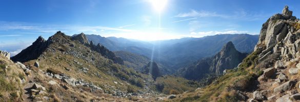 Blick über das Tal des Taravu, der in den Golf von Valinco fliesst. [alt=1740 imgDir=SW]