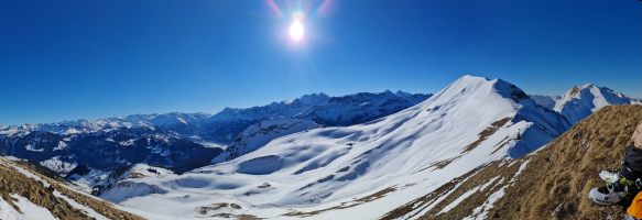 Haslital, Wetterhörner, Höch Gumme [panoOr=r2l]