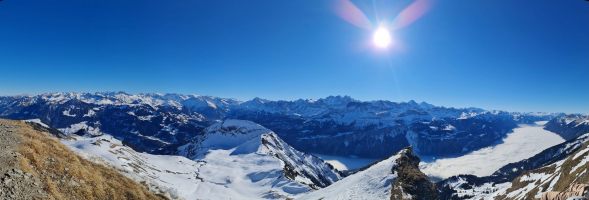 Panorama vom Höch Gumme