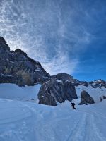 Vor der langen Traverse entlang des Chli Fulen