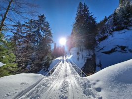 Viel Schnee im Bisistal