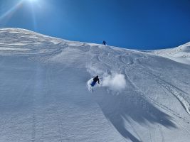 Sonne und Pulverschnee -- "was wott mè meh?"