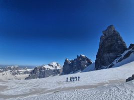 Rechts Chli, mittig Gross Spannort und links Schlossberg