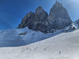 Vor dem letzten Gegenaufstieg