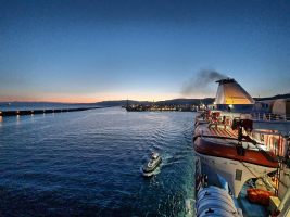Ablegen in Genua
