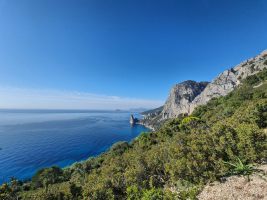 Blick zurück zur Pedra Longa