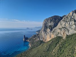 Blick zurück nach Arbatax