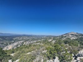 Blick über das Golgo Plateau, das Herz des Supramonte