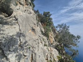 Hier ginge es direkt hoch.