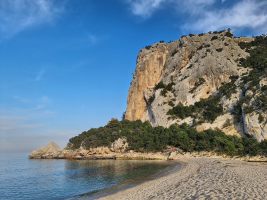 Die Felsen Weiches Abendlicht in der Cala Luna
