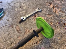 Fixierung des Tellers