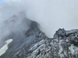 Im Nebel der "Älpligriessstock"