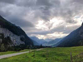 Engelberg und keine Regentropfen voraus!