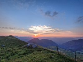 Das Abendspektakel bahnt sich an!