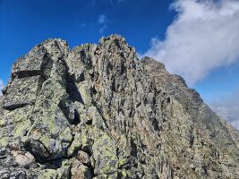 Blick zum scheinbaren Gipfel