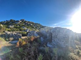 Ein Caprile (Ziegenpferch)