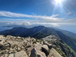 Blick über den Abstieg