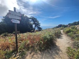 Vorsicht, Bikergelände!