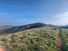 Abstecher zum Monte Serra hoch; hinten links der Monte Grosso