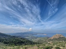 Wolken über dem Monte Capanne