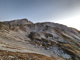 Monte Aquila (rechts) als erste Ziel