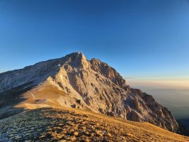 Die wilde Südflanke des Corno Grande