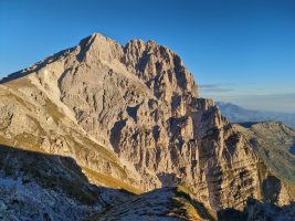 Die wilde Südflanke des Corno Grande