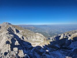 Blick über das Vallone di Fossaceca