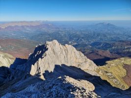 Corno Picolo vor herbstlicher Morgenkulisse