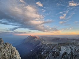 Die Kette des Sentiero del Centenario