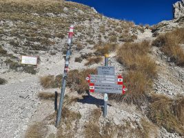 Kurz vor dem Übergang auf die nördliche Seite der Kette