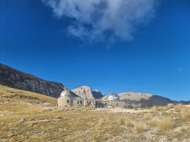 Corno Grande hinter dem Observatorium