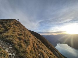 Wandersmann am Gummhorn