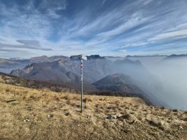 Blick zu den Comer Alpen