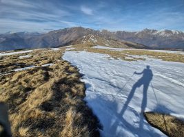 Die Schatten werden langsam länger, nur die Gazzirola scheint nicht näher zu kommen.