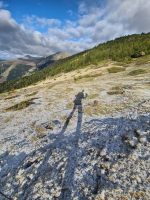 Über Nacht ist ein Hauch Schnee gefallen