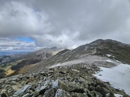 Möglicher Abstieg Richtung Refuge Arago
