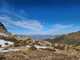 Hinten die Pyrenäen von Andorra