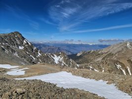 Unglaublich, wie schnell ein Schneegrat abschmelzen kann!