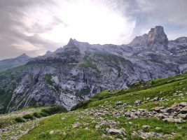 Blick hinüber zum Chalchschijen