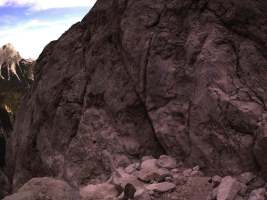 Irgendwo im Nirgendwo stösst man auf eine Leiter